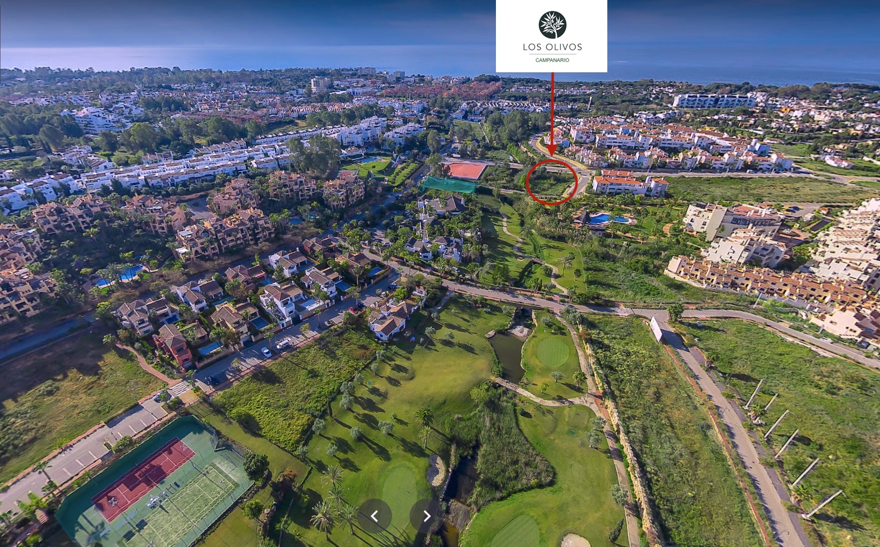 Vista aérea El Campanario